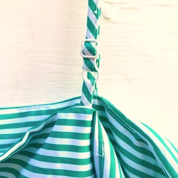 **English Factory Stripe Spaghetti Strap (Tie) Shoulder Dress - Picture 10 of 11